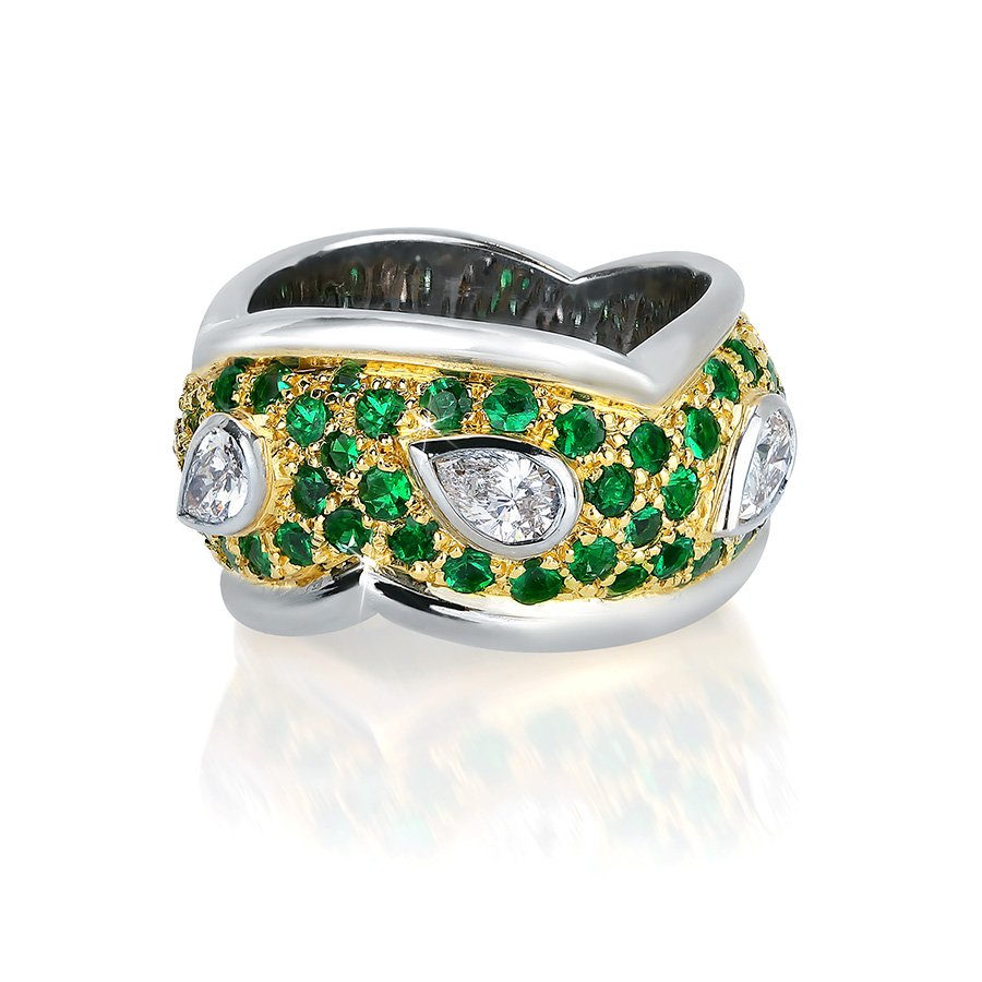Bespoke Countess Diamond Ring - Custom Engagement Jewelry NYC